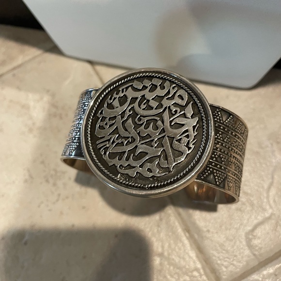 Jewelry - Large sterling Egyptian Cuff